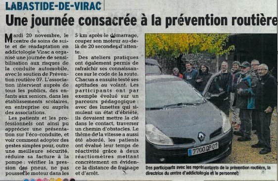 Journée de Prévention Routiére